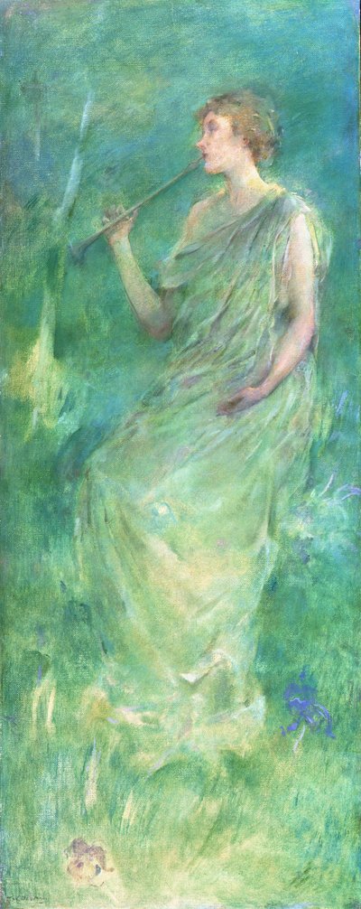 Music, c.1890-95 by Thomas Wilmer Dewing